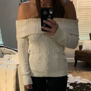 Free People Off the shoulder sweater